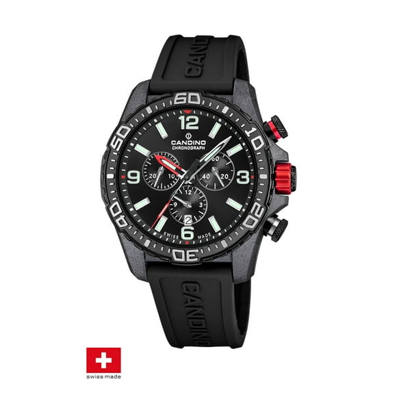Reloj C4779/7 Candino Swiss Negro Hombre Gents Classic