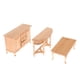 thumbnail image 1 of 1/12 Dollhouse Living Room Furniture TV Gabinete Tea Table Locker Kit, 1 of 4