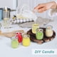 thumbnail image 5 of Frascos de cristal Ritayedet de 100 ml con tapa de corcho, paquete de 40, 5 of 8