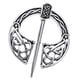 thumbnail image 5 of Broche de Solapa Fiocias Nórdico Vikingo Medieval Plata, 5 of 5