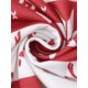 thumbnail image 5 of INSPIRE CHIC Camisón largo sin mangas para mujer con espalda cruzada y abertura en el dobladillo S Rojo Navidad, 5 of 6