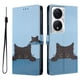 thumbnail image 1 of FOXDOCK Funda Tipo Cartera para Honor X7B con Soporte y Correa – Diseño de Patrones Lindos, 1 of 5