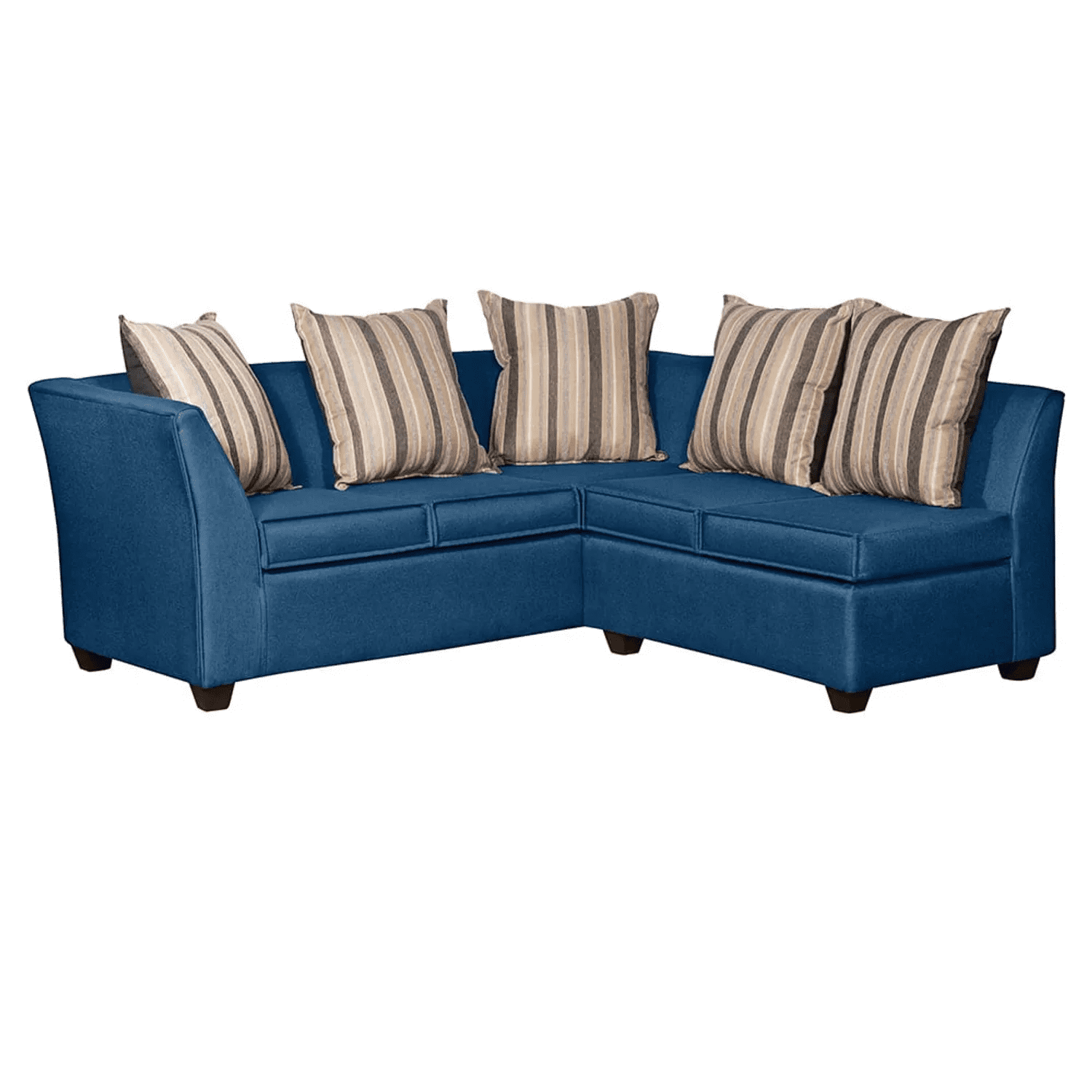 Ruzam Mobel - Seccional Divean 5 Cuerpos Azul Lino