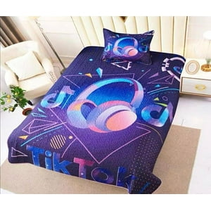 Todo Hogar Santiago De Chile - Cubrecama De Microfibra Estampado 1.5P - 25