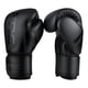 thumbnail image 2 of Guantes De Boxeo Kickboxing Unisex Negro Con Velcro, 2 of 10