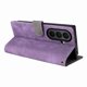 thumbnail image 5 of Funda Billetera para Samsung Galaxy Z Fold 7 con Soporte - Cartera de Cuero con Ranuras Morado, 5 of 5
