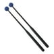 thumbnail image 2 of 2 Baquetas De Percusión Portátiles Con Mazo De Tambor Para Rendimiento De Timbales De Yoga Azul, 2 of 5