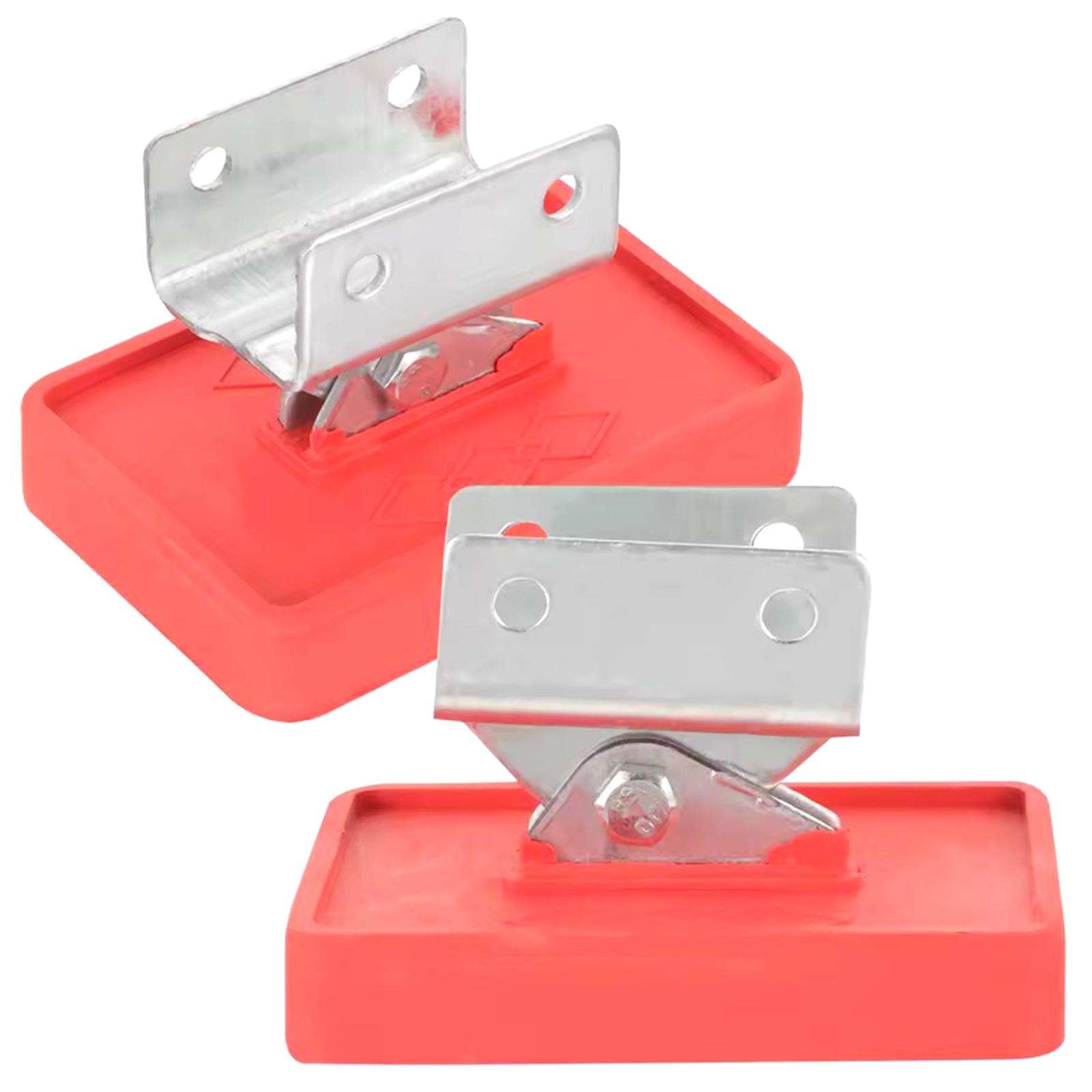 Magideal - 2 Protectores Para Patas De Escalera De Mano, Tapas Para Los Extremos, Mayor Estabilidad, Fácil Instalación, Protección Para Las Piernas, Protectores