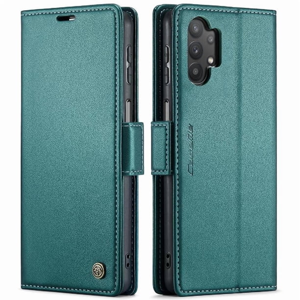 CaseMe tipo cartera Samsung Galaxy A32 5G con cierre magnético, RFID, tarjetero, soporte, carga inalámbrica