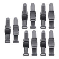 Magideal - 10 Hebillas De Correa Ajustables. Ajustadores De Correa De Fácil Ajuste. Resistentes Al Desgaste. Liberación Rápida. Hebillas De Mochila De Repuesto