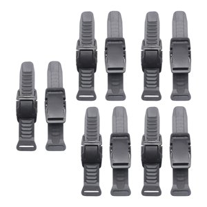 Magideal - 10 Hebillas De Correa Ajustables. Ajustadores De Correa De Fácil Ajuste. Resistentes Al Desgaste. Liberación Rápida. Hebillas De Mochila De Repuesto