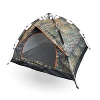 Pwrfitness - Carpa Autoarmable Con Doble Puerta Diseño Camuflaje