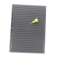 Magideal - Con Lápiz Óptico 27 Líneas 30 Celdas Práctica Práctica Kits De Pizarra Braille Hombres Mujeres Kits De Herramientas De Aprendizaje Braille Tablero De