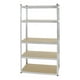 thumbnail image 2 of Estante Anaquel Organizador Metalico 5 Niveles 180x39x89 Cm Color Gris, 2 of 6