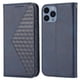 thumbnail image 1 of Funda Flip FOXDOCK para iPhone 13 MIni , Estilo Billetera con Diseño Rombo, Correa de Mano y Soporte, Uso Diario, 1 of 5
