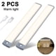 thumbnail image 1 of Paquete de 2 luces LED magnéticas ultrafinas con sensor de movimiento para armario, cocina, cajones, escaleras y pasillo., 1 of 8