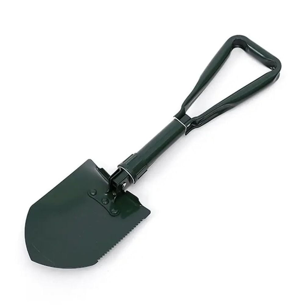 Frc - Pala Con Picota Plegable Acero Camping + Bolso Mediana