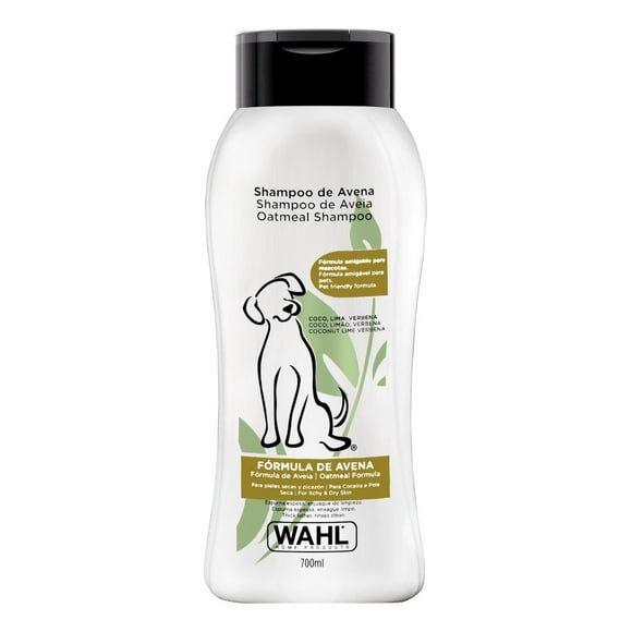 Shampoo hidratante de avena para perros Wahl Pet