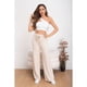 thumbnail image 3 of Pantalon Mujer Tipo Palazzo Lanilla Tiro Alto Full Elasticado 5056, 3 of 4