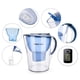 thumbnail image 2 of Filtro de agua Pitcher Hskyhan Alkaline de 3,5 L con 2 filtros, color azul, 2 of 6
