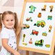 thumbnail image 5 of Magnetic Play Sticker Book, obras de construcción, imanes para nevera, 5 of 7