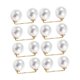 thumbnail image 1 of 8 Broches De Perlas Artificiales, Decoración Antiexposición Para Vestidos De Ni?a, Color Blanco, 1 of 5