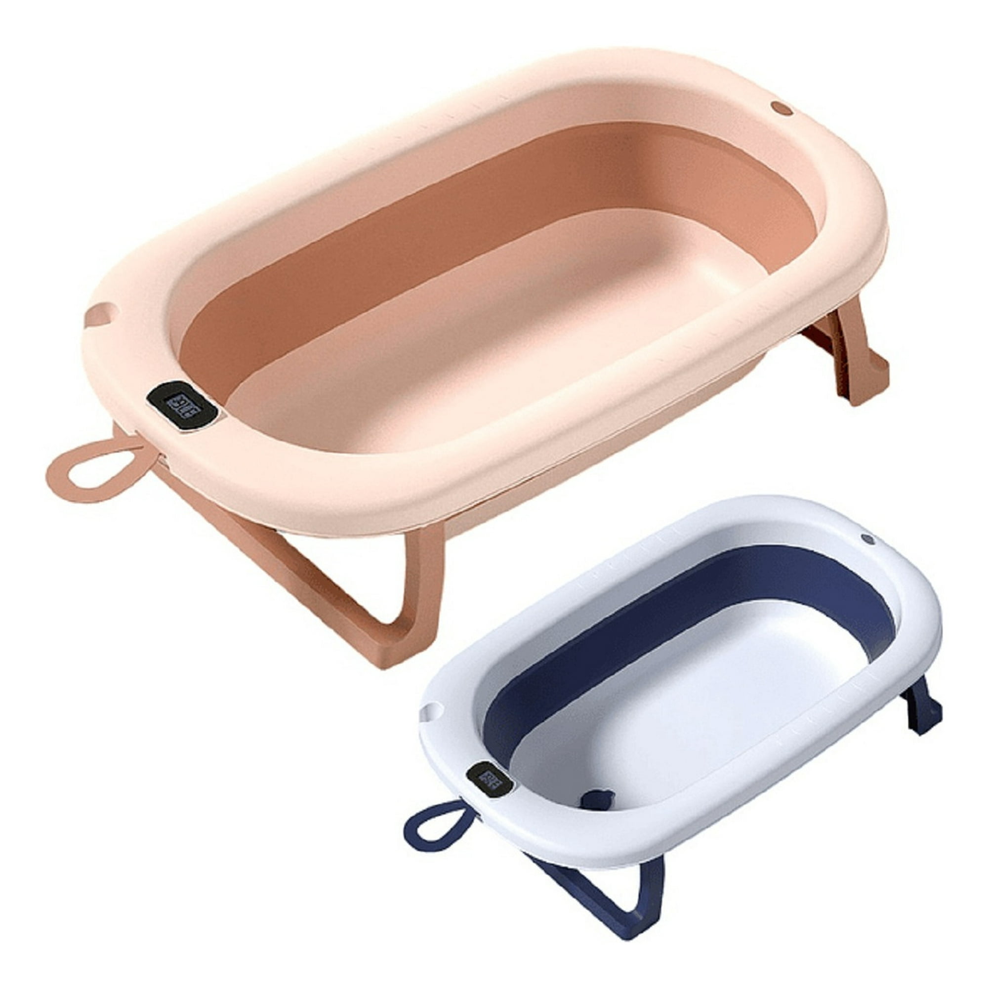 Genérico - Tina Bañera Plegable Termometro Compacta Bebes Lau