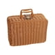 thumbnail image 1 of Cesta de Picnic rústica de ratán sintético con asa, cesta tejida de mimbre, caja de almacenamiento Vintage para playa, exteriores, verduras, sándwiche, 1 of 5