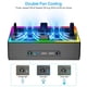 thumbnail image 2 of Soporte de Pared AARONMEI para Xbox Series S con Ventilador Enfriador RGB Negro, 2 of 3
