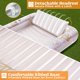 thumbnail image 5 of Tumbona hinchable para bronceado Float Sloosh XL, color blanco avena, 5 of 7
