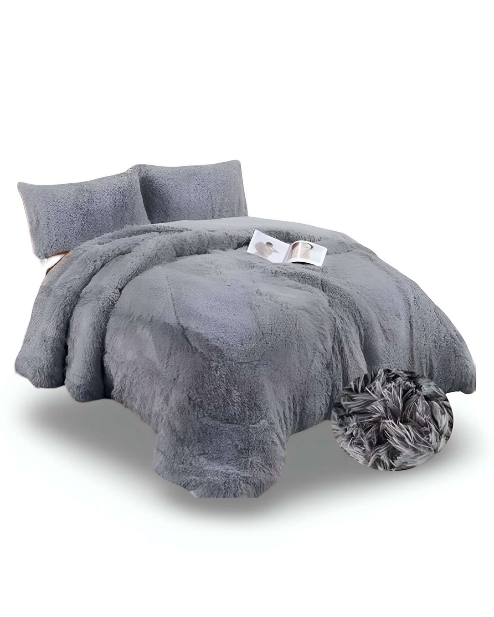 Genérico - Cubrecama Con Chiporro Para Invierno Peludo 2 Plazas