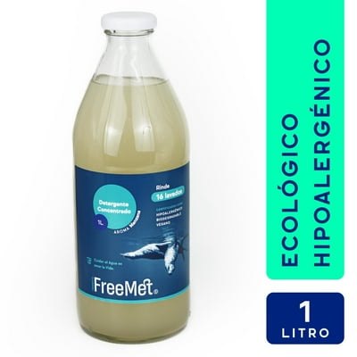 Detergente Líquido Ecológico Hipoalergénico Botella 1 L