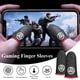 thumbnail image 2 of Fundas para dedos gaming PXIRQ de fibra de plata ultrafinas, 10 unidades, 2 of 7