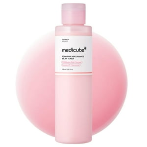 Tónico Medicube Pdrn, Niacinamida Rosa Lechoso, 150 Ml, Hidratante