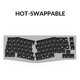 thumbnail image 5 of Teclado Keychron Q8 65% con distribución Alice, cableado, gris, 5 of 8