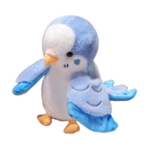 Magideal - Marioneta De Mano De Loro, Peluche De Animal, Regalo Para Niños, Juguete Cómodo, Muñeco De Pájaro Para Contar Cuentos, Espectáculos, Teatro, Enseñanza Azul