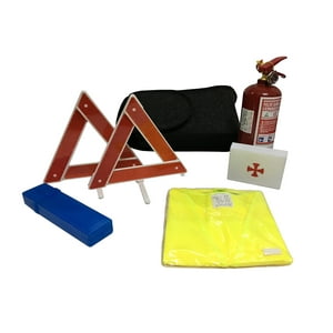 Jj Group - Kit De Emergencia Obligatorio, Extintor, Chaleco Reflectante