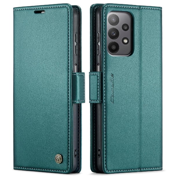 CaseMe tipo cartera Samsung Galaxy A23 4G/5G con cierre magnético, RFID, tarjetero, soporte, carga inalámbrica