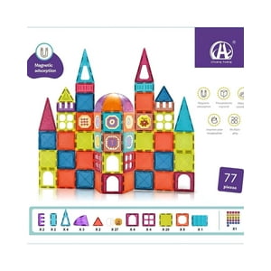 Ali Chile - Block Magnético Castillo 77 Piezas