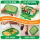 thumbnail image 4 of Fiambrera Bentgo Kids Prints Safari a prueba de fugas con 5 compartimentos, 4 of 8