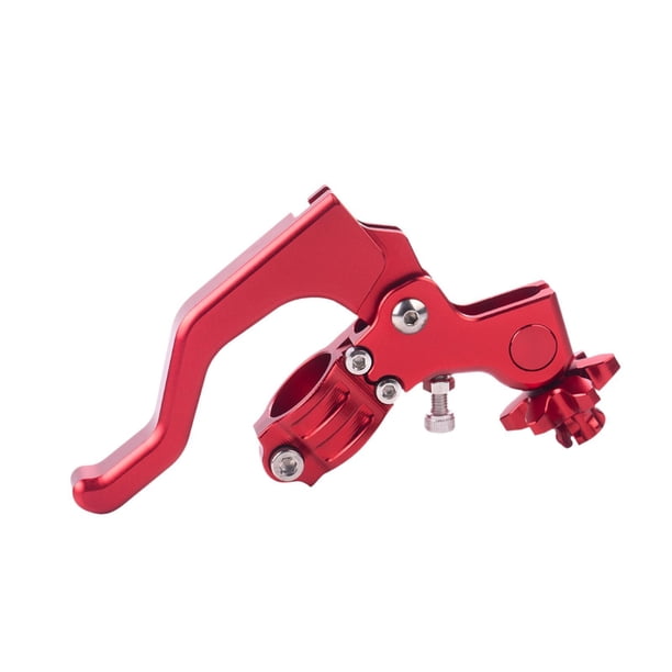 Palanca de embrague de freno corta para acrobacias cortas de 22 mm para CBR1000RR Crf250R Crf450R Palanca de freno de embrague de aleación de aluminio rojo
