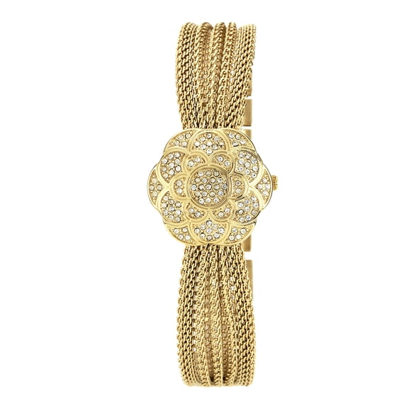 Reloj Ak 1046chcv Premium Para Mujer Con Detalles De Cristal