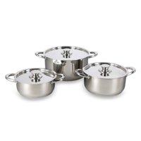 Wens - Batería De Cocina Acero Inoxidable 420-6Ss 25046060 Plateado