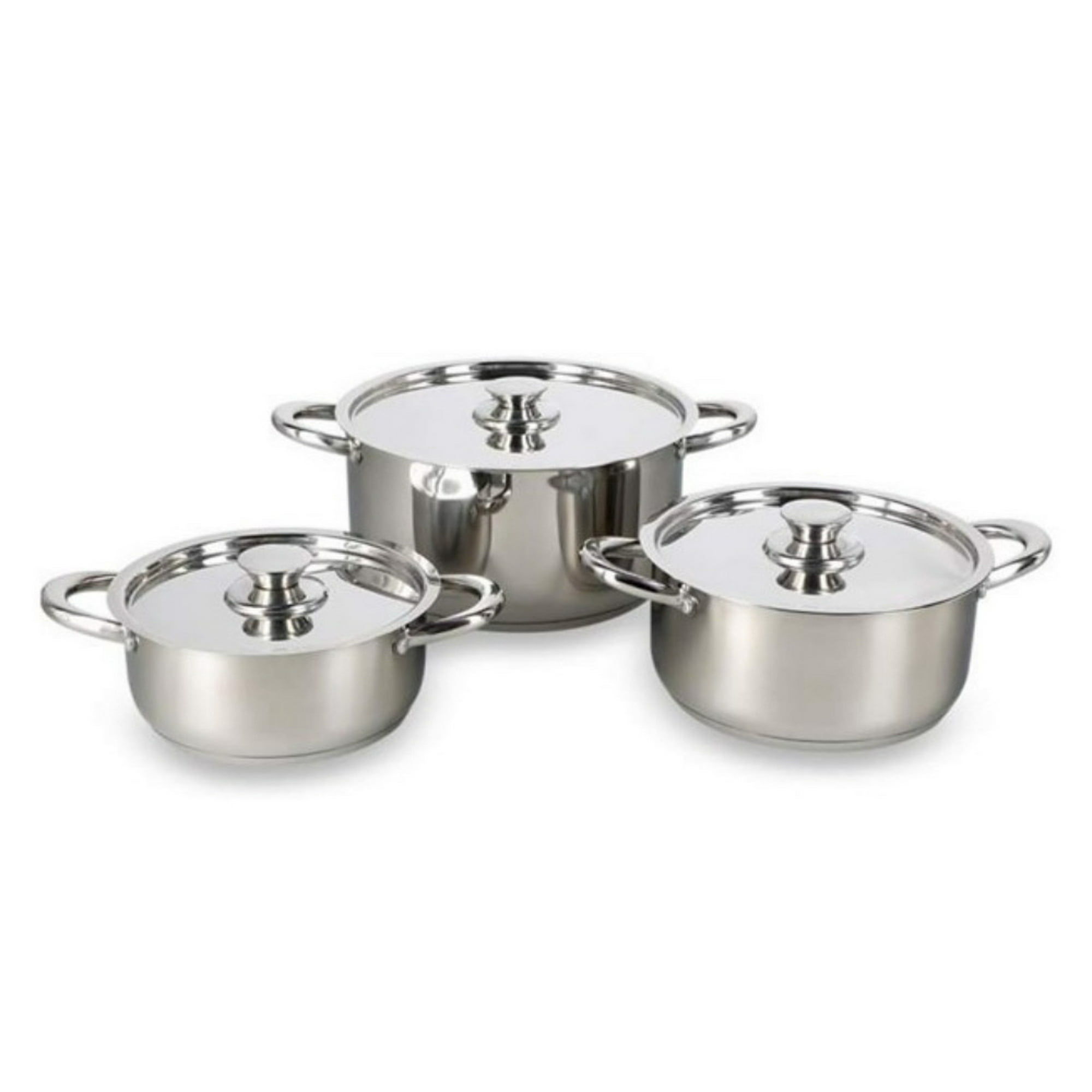 Wens - Batería De Cocina Acero Inoxidable 420-6ss 25046060 Plateado