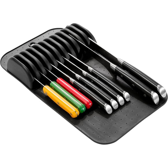 Organizador madesmart Classic de 11 espacios para cuchillos, 15 x 8 x 2
