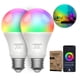 thumbnail image 1 of Ampolletas Led E27 Hosser Inteligente Led 9w Rgb App Tuya X2, 1 of 2