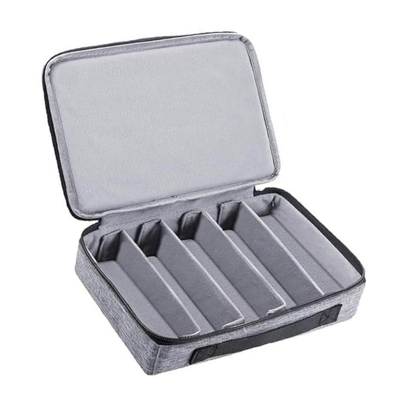 Magideal - Estuche Organizador De Gafas De Sol Que Protege Del Polvo Para Mujeres Y Hombres, Caja De Almacenamiento Portátil Con Cremallera, Estuche De Colección