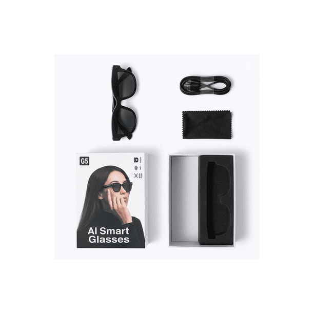 G5 Lentes Inteligentes AI + Cámara + Altavoces
