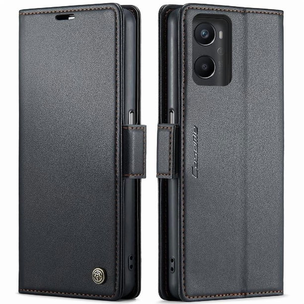 CaseMe tipo cartera Realme 9i 4G con cierre magnético, RFID, tarjetero, soporte, carga inalámbrica