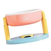 Magideal - Tazón De Alimentación De Perros Alimentos No Flanantes Alimentos Fáciles De Limpieza Fácil Altura Vultural Cachorro Versátil Que Contiene , Rosa